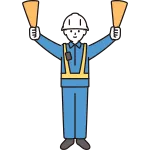 Ground Handling Staff Male SVG Icon